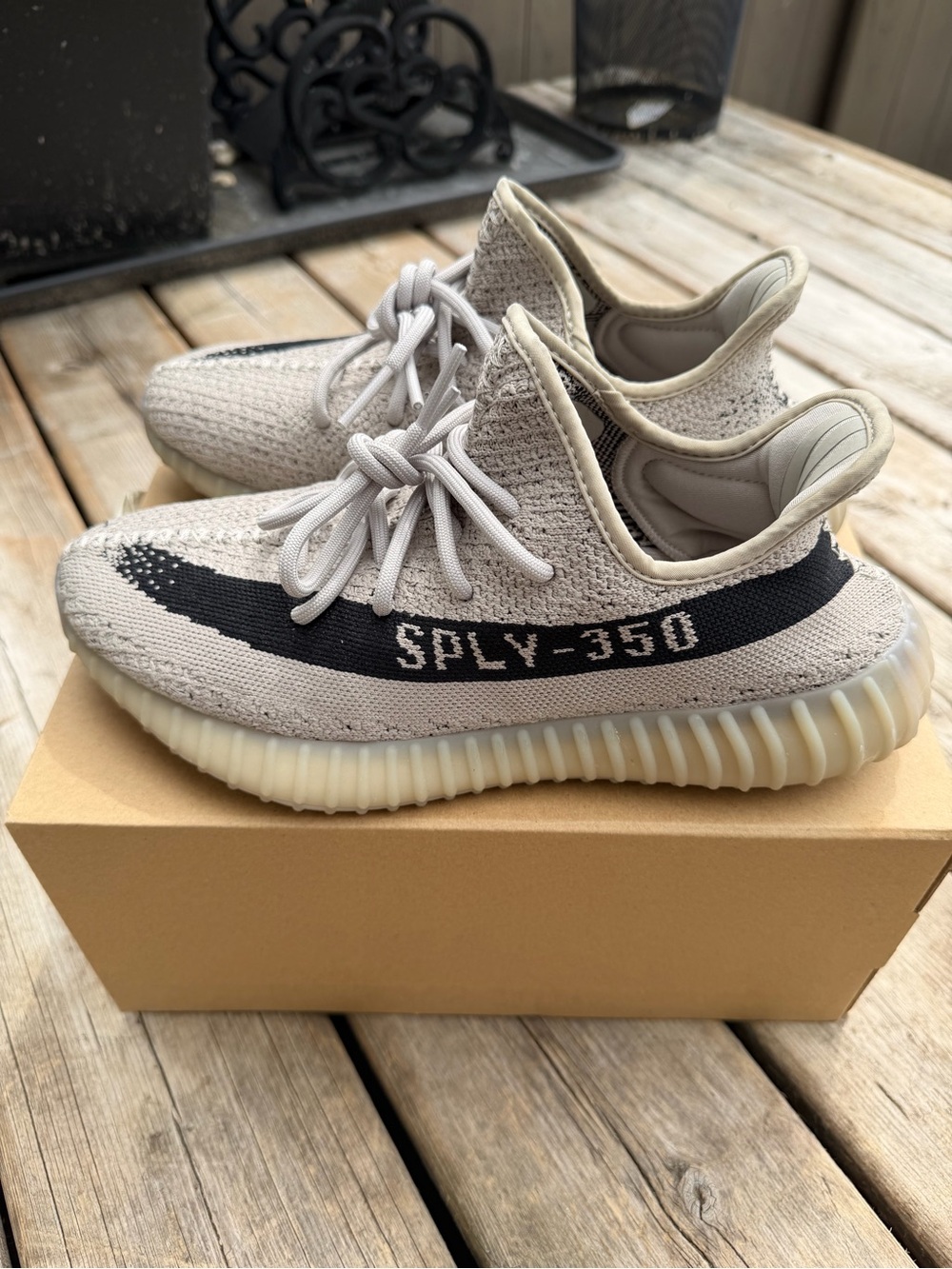 Men’s Neutral/Black SPLY-350 Knit Sneakers